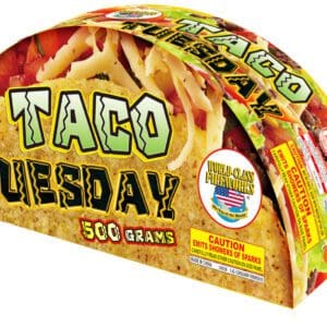 Taco Tuesday fireworks, 500 grams.