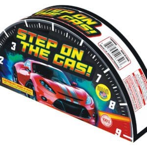Here's an alt tag for the image: `Step on the Gas! Fireworks`