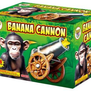 Banana Cannon fireworks: 28 shots.
