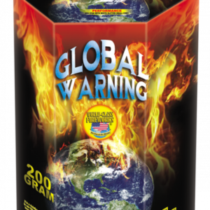 Global Warning 200 gram fireworks.