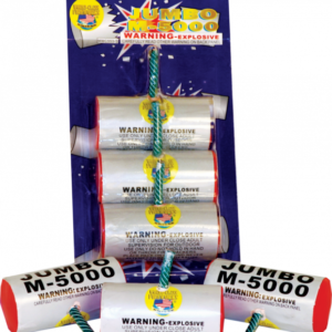 Jumbo M-5000 explosive firecrackers.