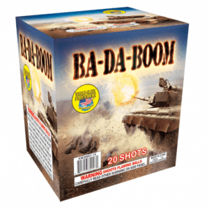 Ba-Da-Boom fireworks: 20 shots.