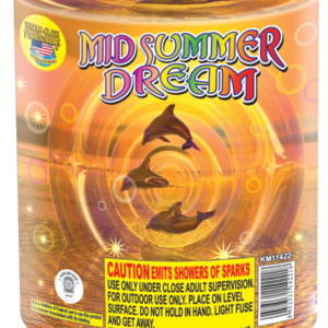 Midsummer Dream fireworks, dolphins, sunset.