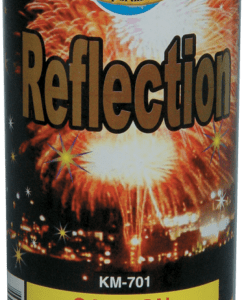Reflection fireworks, KM-701, caution.