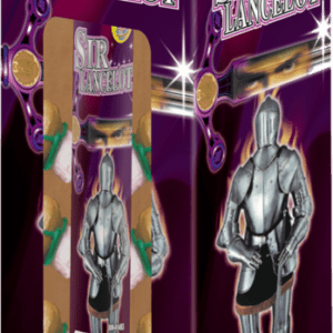 Sir Lancelot fireworks: flaming balls.