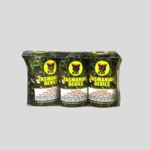 Pack of three Tasmanian Devils fireworks.