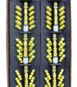 Firework display titled "The Instigator".