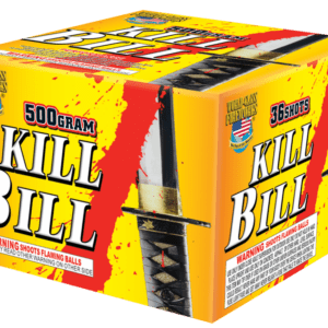 Kill Bill fireworks box, 500g 36-shot